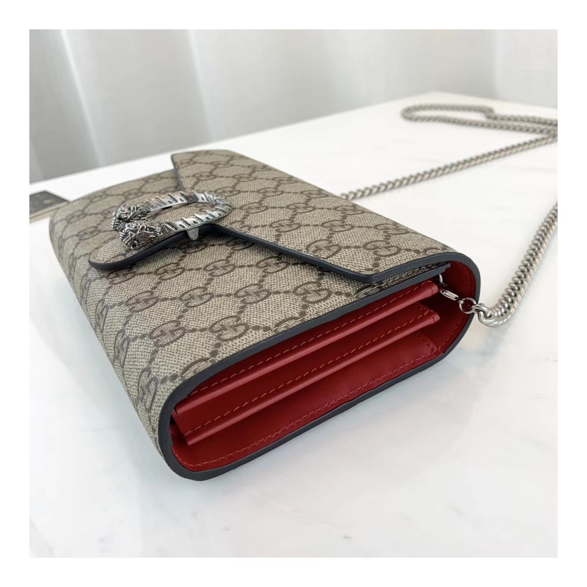 Gucci Dionysus GG Supreme Mini Chain Bag 401231