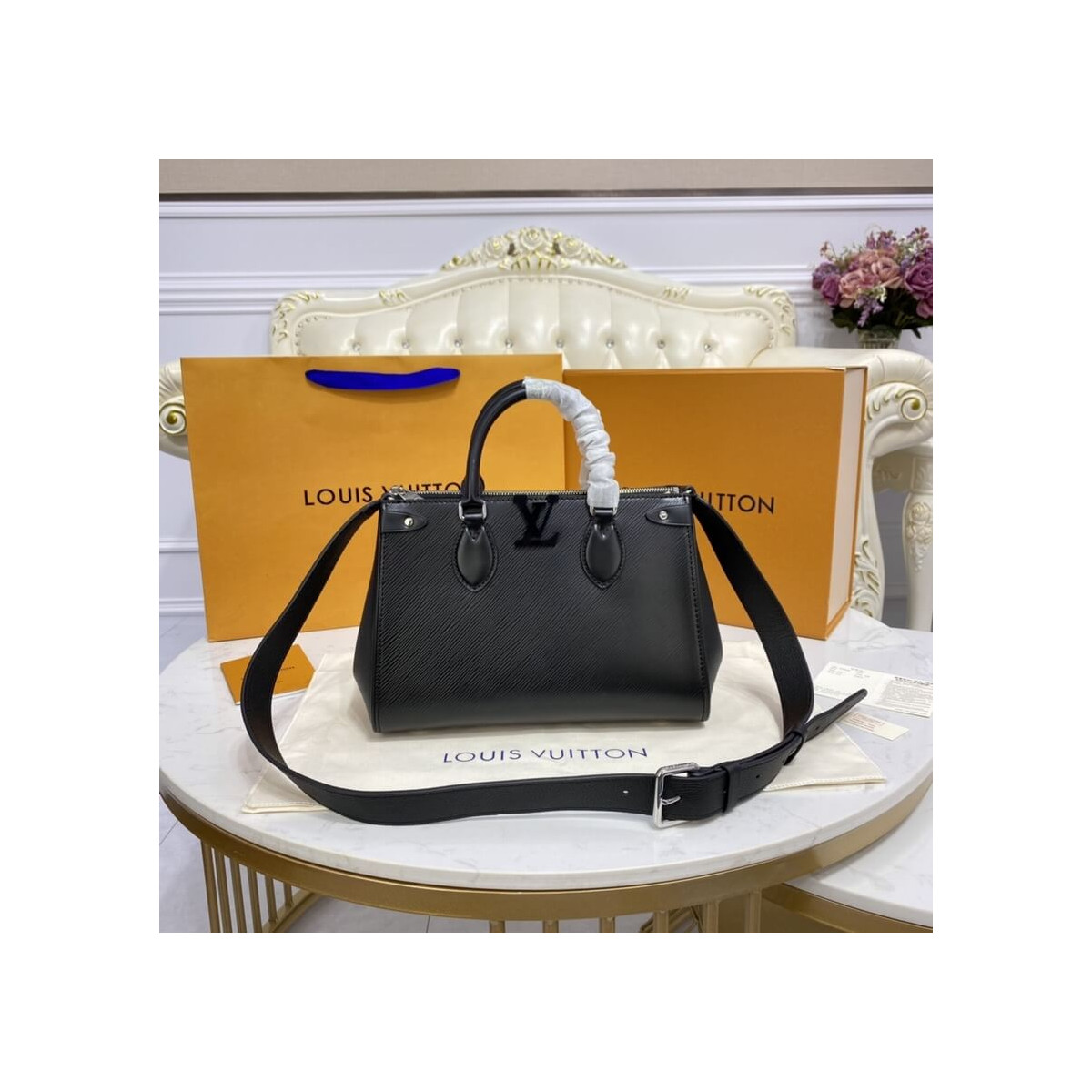 Louis Vuitton Grenelle Tote PM M57680 M57681