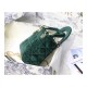 Christian Dior Velvet Mini Lady Dior Bag M505S