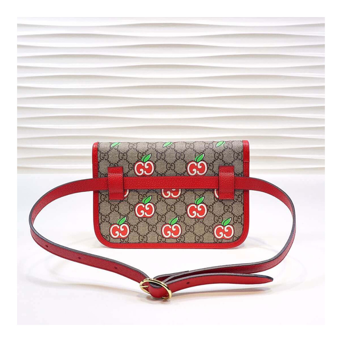 Gucci GG Apple Print Belt Bag 625233