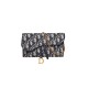 Christian Dior Saddle Long Wallet On Chain S5614