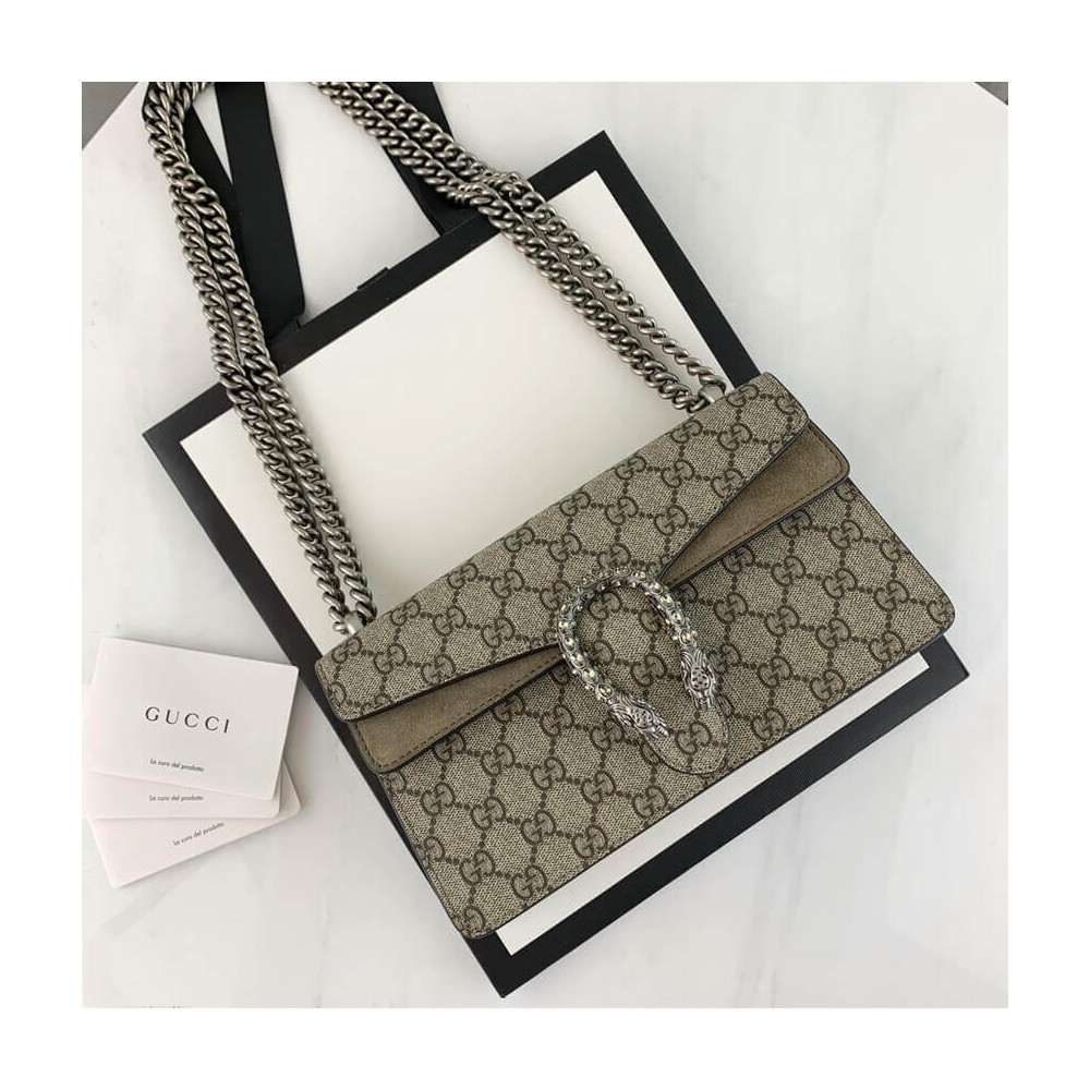 Gucci Dionysus GG Canvas Small Shoulder Bag 499623