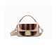 Fendi Patent Leather And Sheepskin Baguette Bag 8BR600