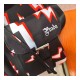 Prada Lightning Print Nylon Large Backpack 1BZ811