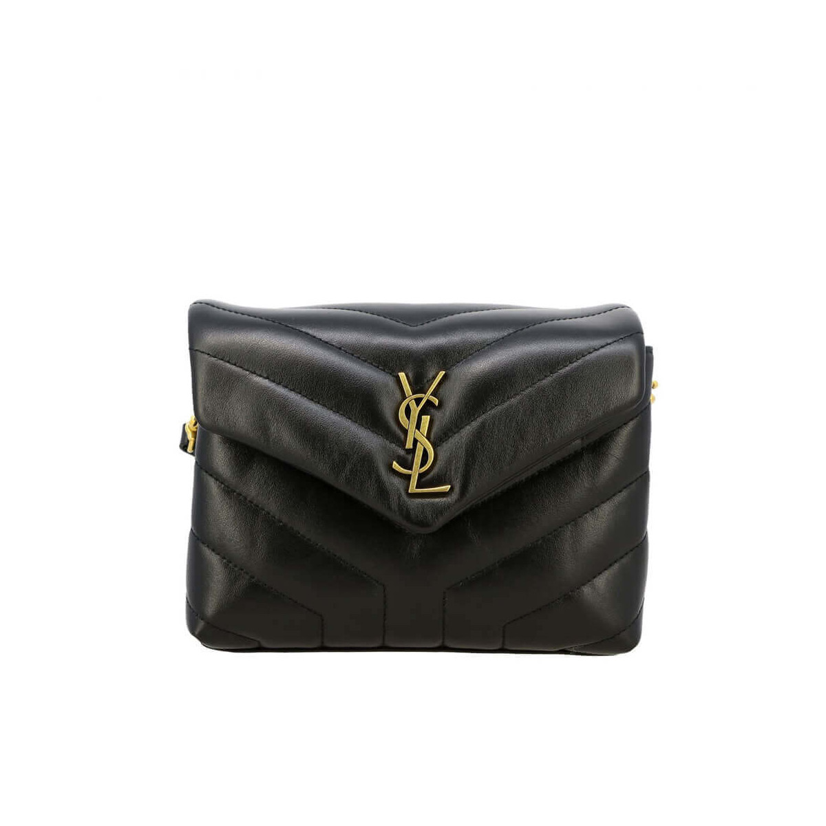 Saint Laurent Loulou Toy Bag In Matelassé Y Leather 467072