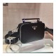 Prada Brique Saffiano Leather Cross-Body Bag 2VH070