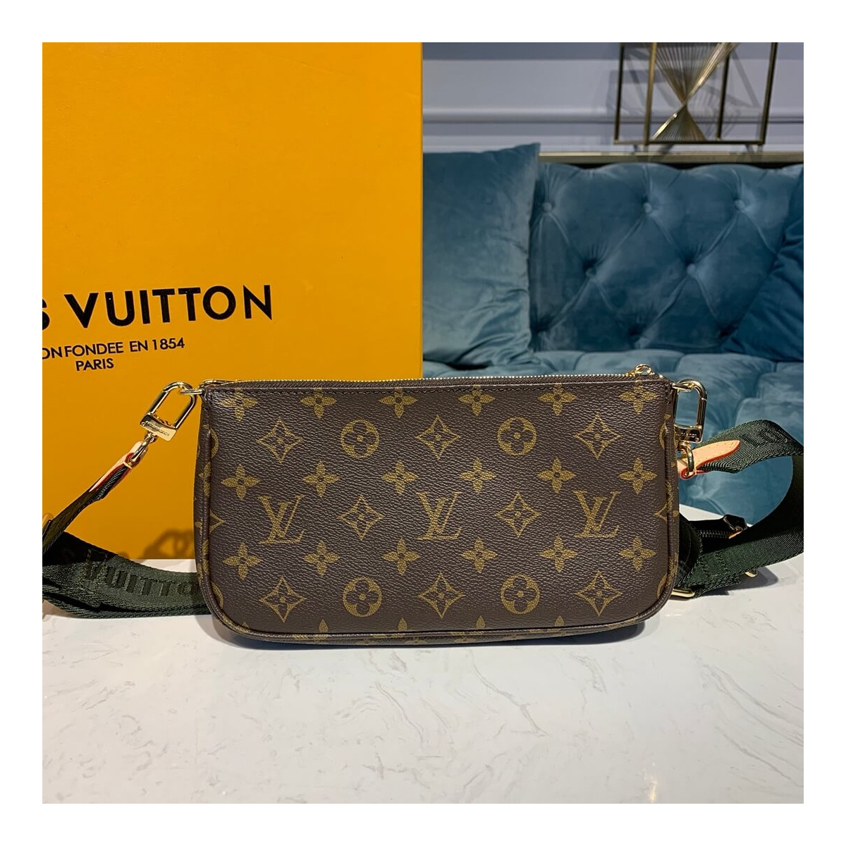 Louis Vuitton Monogram Canvas Multi Pochette Accessoires M44813 M44840