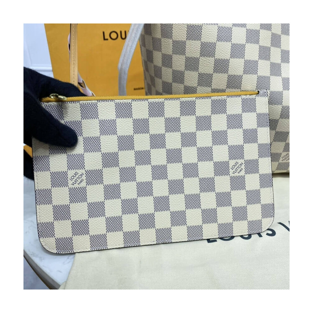 Louis Vuitton Damier Azur Neverfull MM N50047