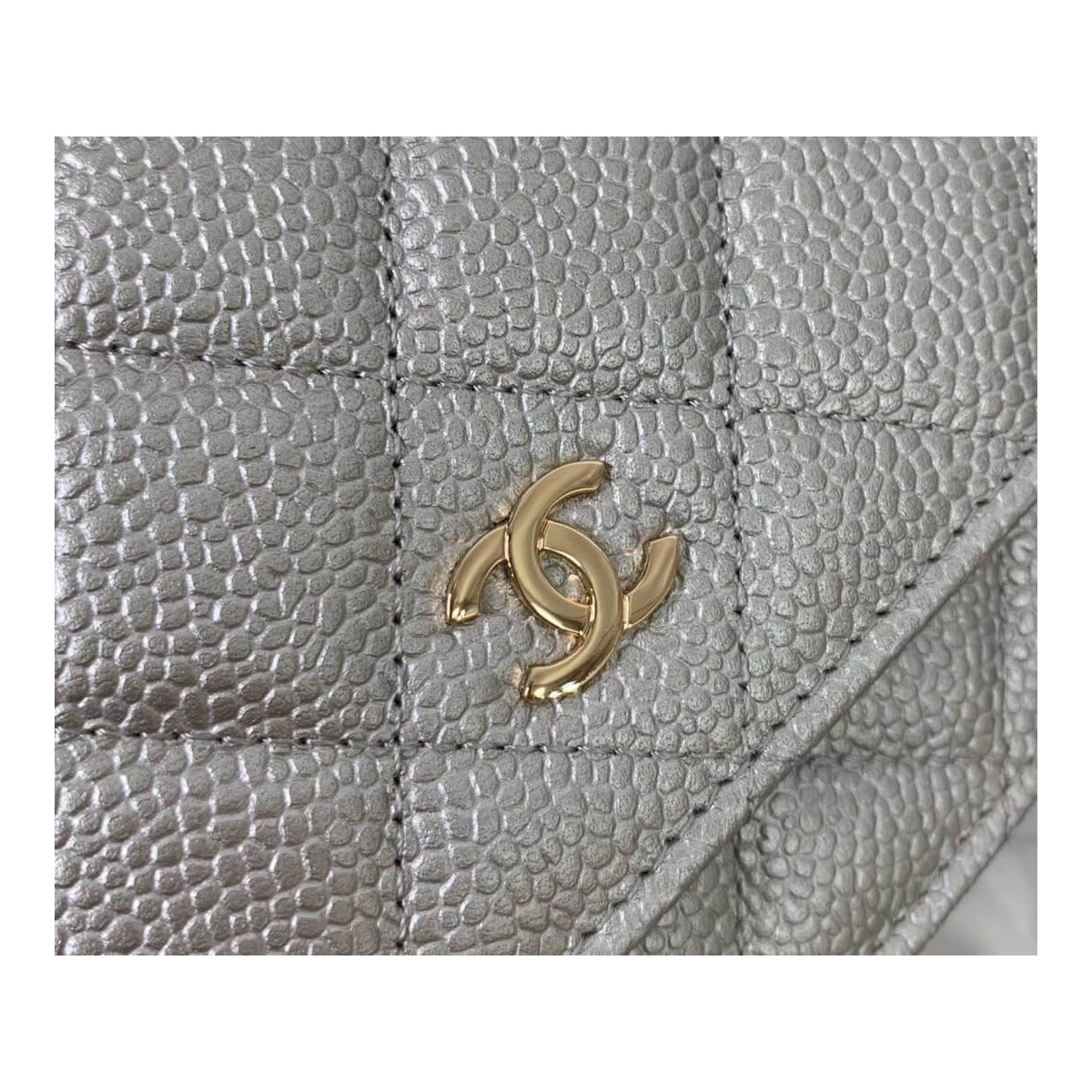 Chanel Wallet on Chain Caviar Gold Hardware Bag 528725