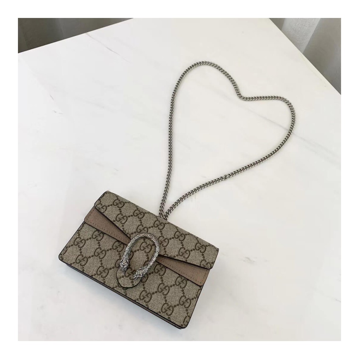 Gucci Dionysus GG Supreme Super Mini Bag 476432