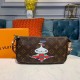 Louis Vuitton Murakami Onion Head Boite Pochette Accessoires M51980