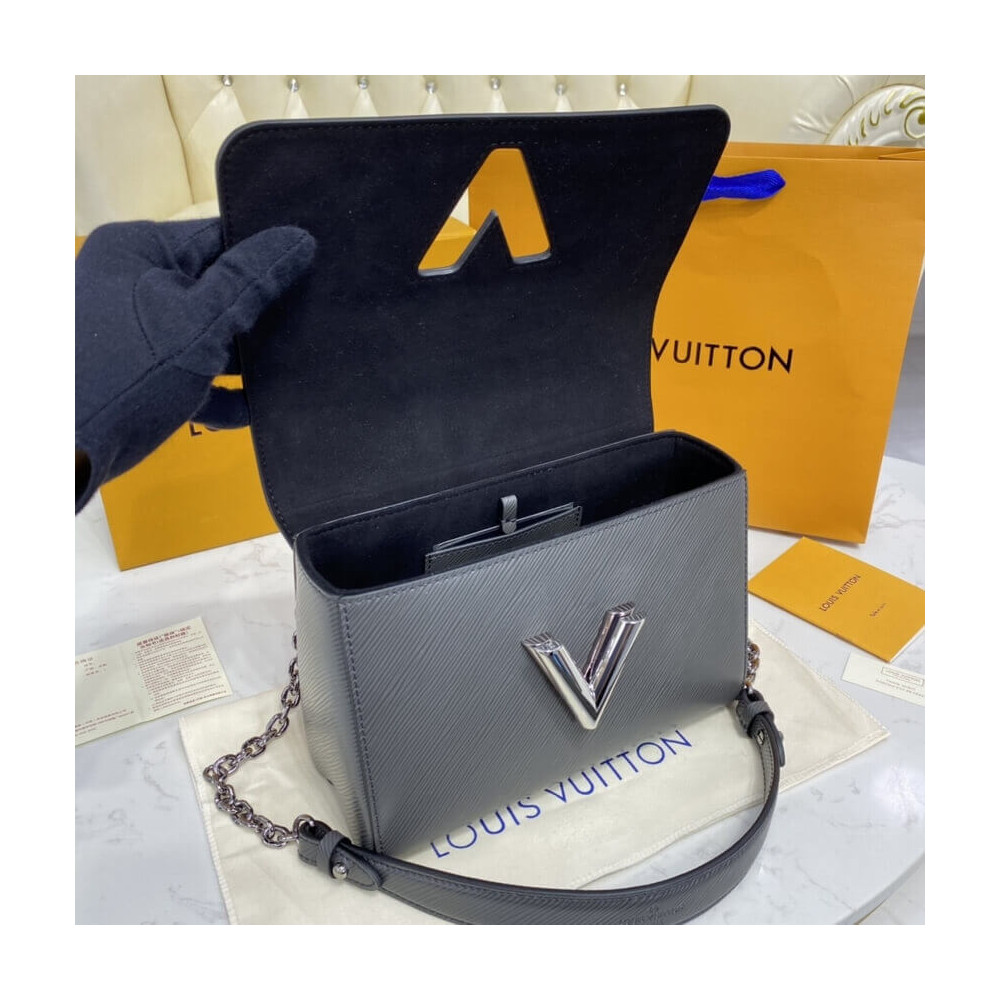 Louis Vuitton Epi Leather Twist MM M56530 Gray