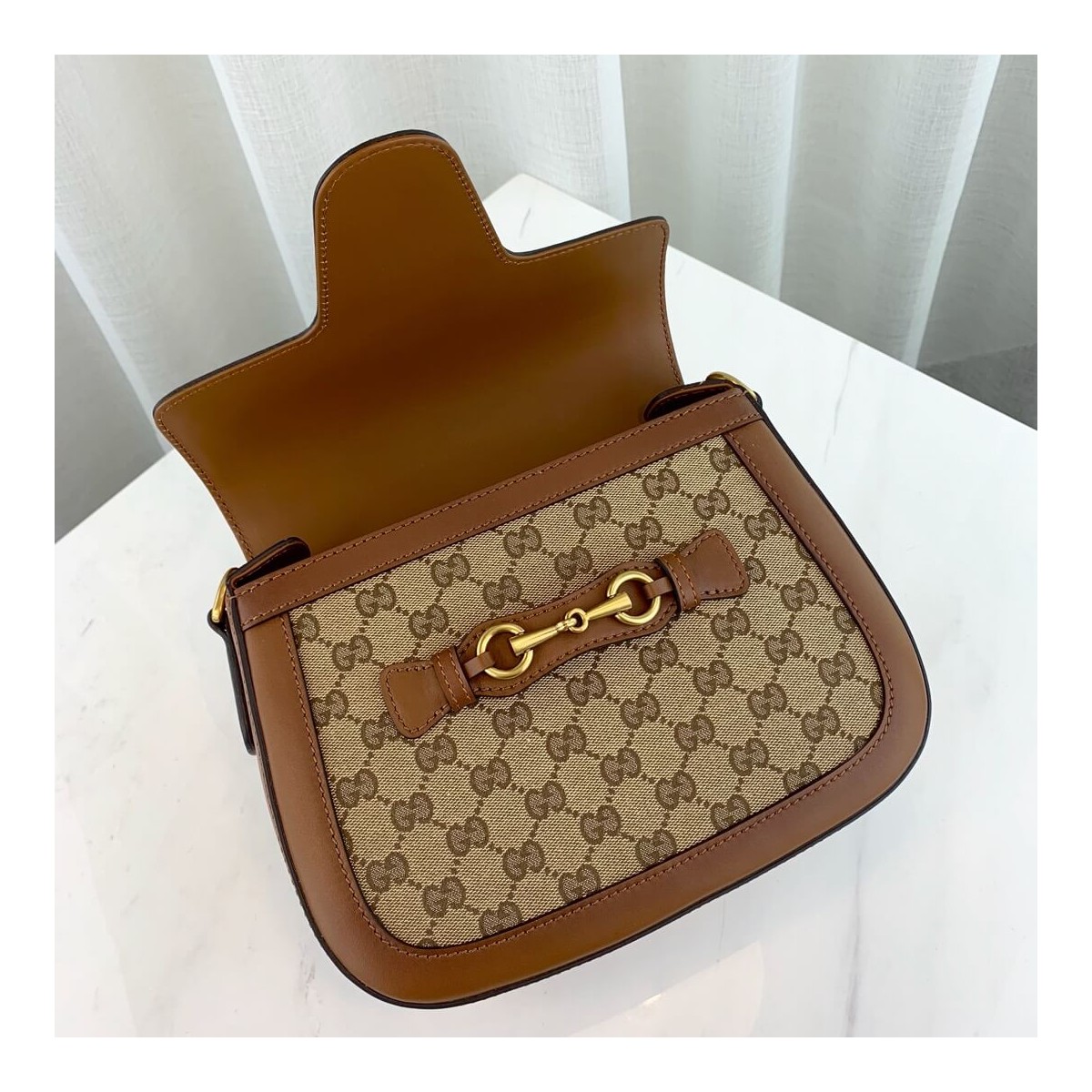 Gucci Lady Web Original GG Shoulder Bag 383848