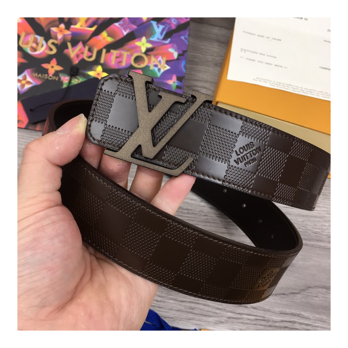 Louis Vuitton Initiales 40mm Belt M9838