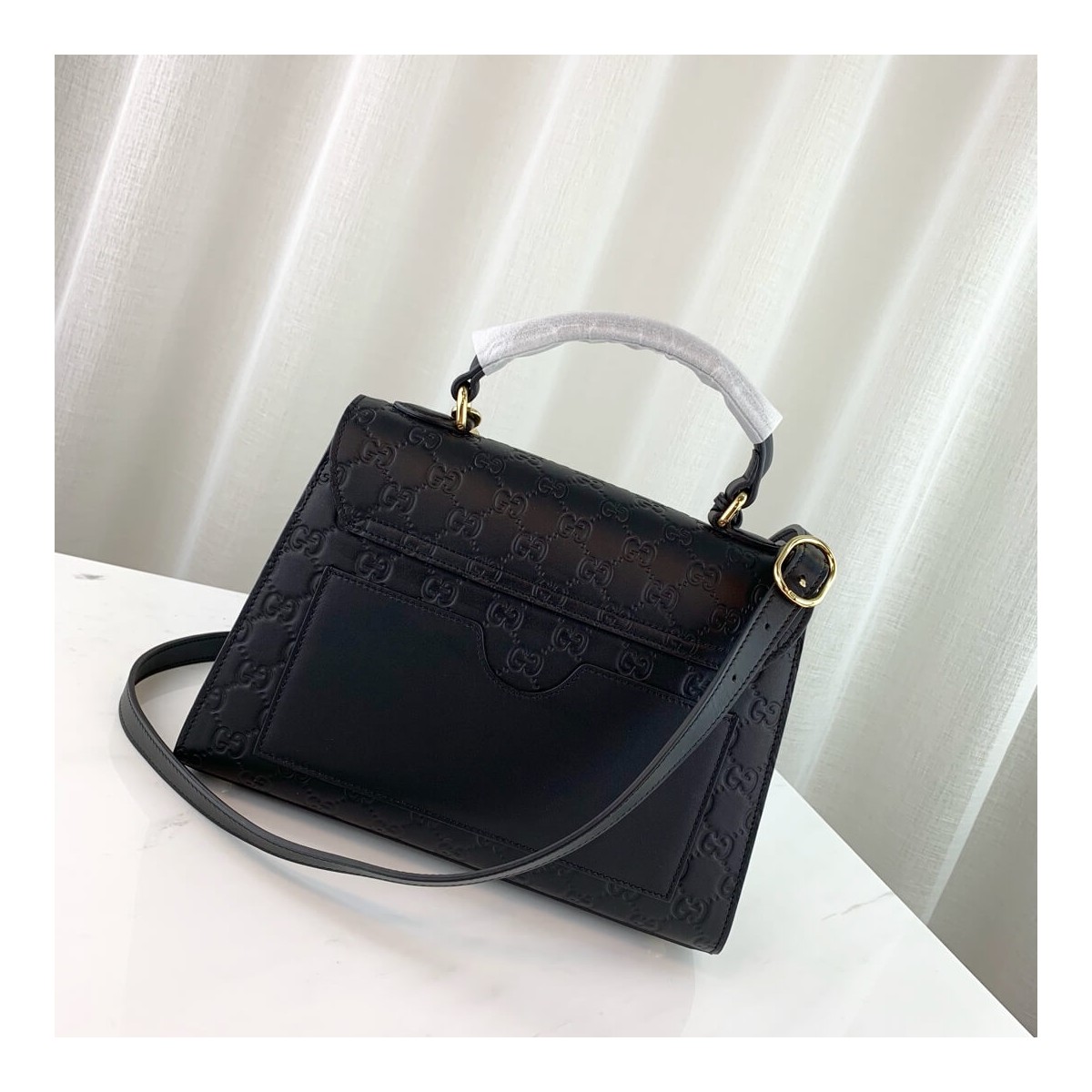 Gucci Padlock Small Gucci Signature Top Handle Bag 453188