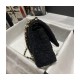 Chanel  Classic Flap Bag in Black Tweed 1112