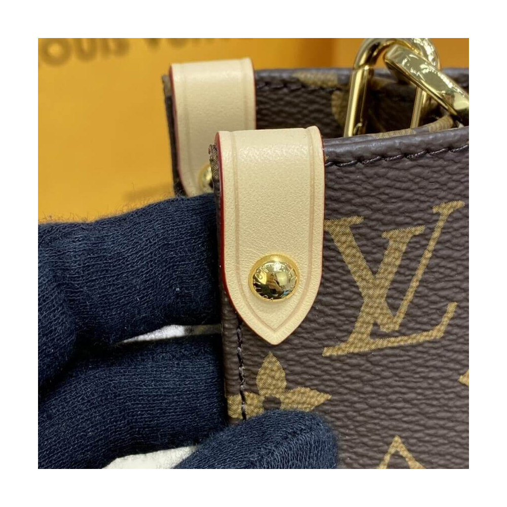 Louis Vuitton Monogram Sac Plat Petit M45848