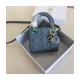 Christian Dior Micro Lady Dior Bag Cannage Lambskin S0856