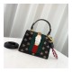 Gucci Sylvie Bee Star Mini Leather Bag 470270