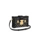 Louis Vuitton Petite Malle Monogram Metal Bag M57817