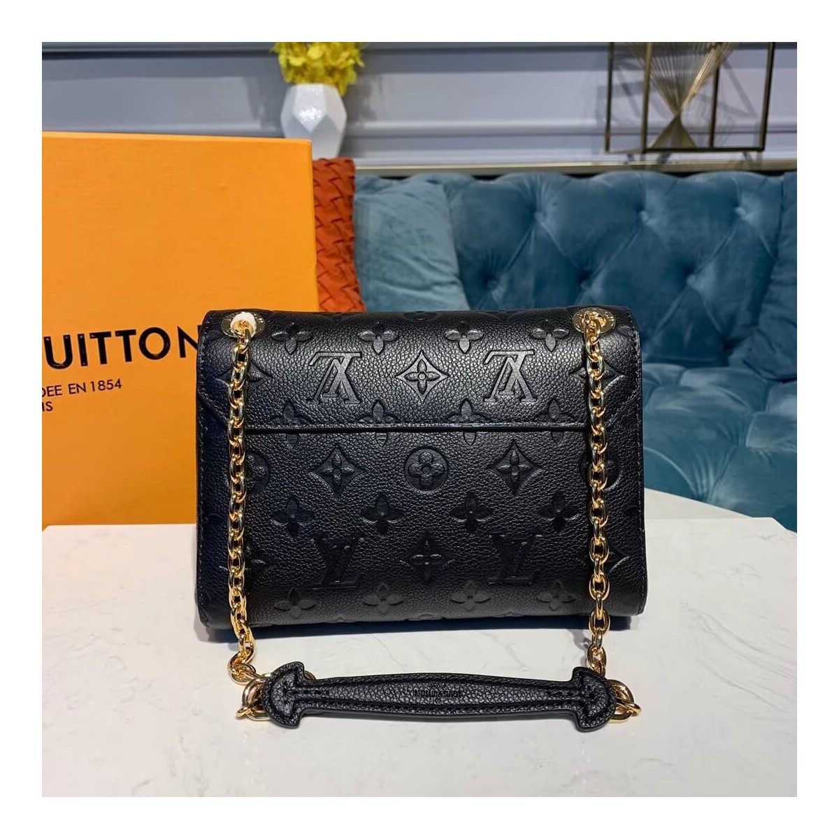 Louis Vuitton Monogram Empreinte Vavin BB M44550