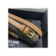 Celine Triomphe Shoulder Bag In Triomphe Canvas and Calfskin 194142