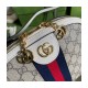 Gucci Ophidia GG Small Shoulder Bag in White GG Canvas