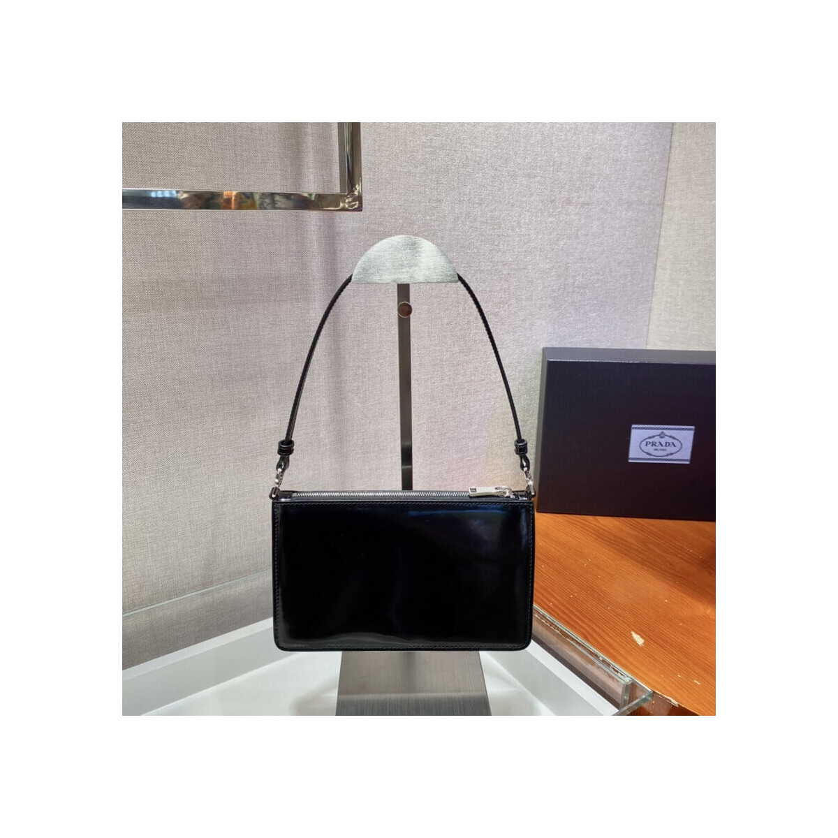 Prada Saffiano Leather Mini Bag 1BC155