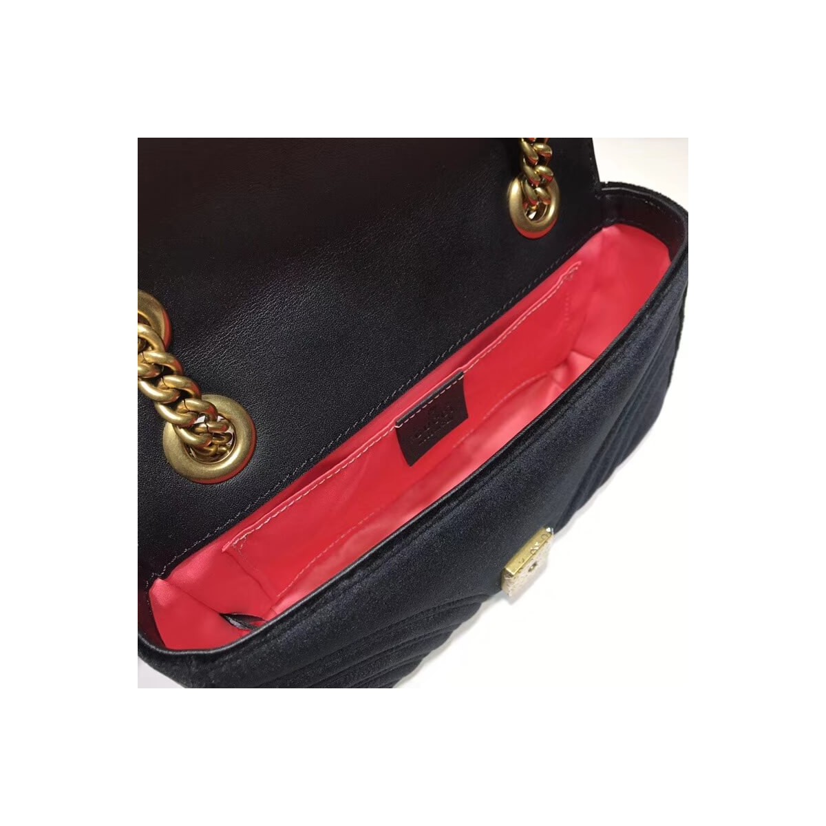 Gucci GG Marmont Velvet Shoulder Bag 446744