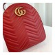 Gucci GG Marmont Quilted Leather Backpack 476671