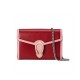 Gucci Dionysus Mini Chain Bag in Red and Pink Leather 401231