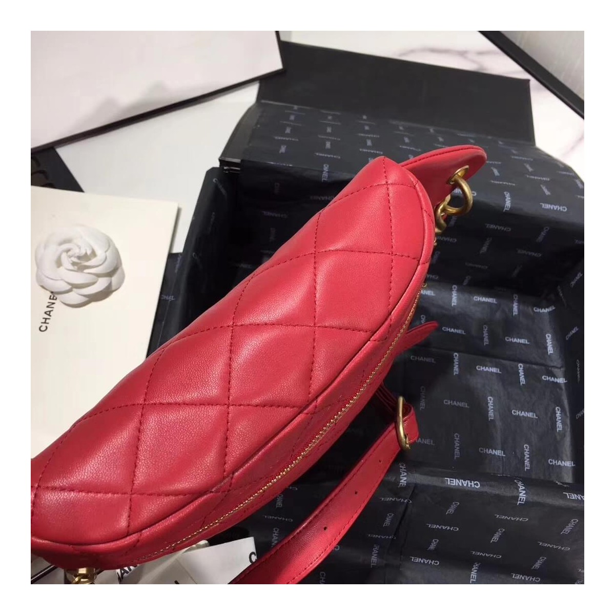 Chanel Lambskin Waist Bag AS0940