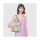 Gucci GG Marmont Small Shoulder Bag In Pastel And Rainbow 443497