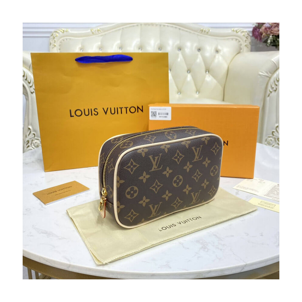 Louis Vuitton Monogram Canvas Toilet Pouch PM M47507