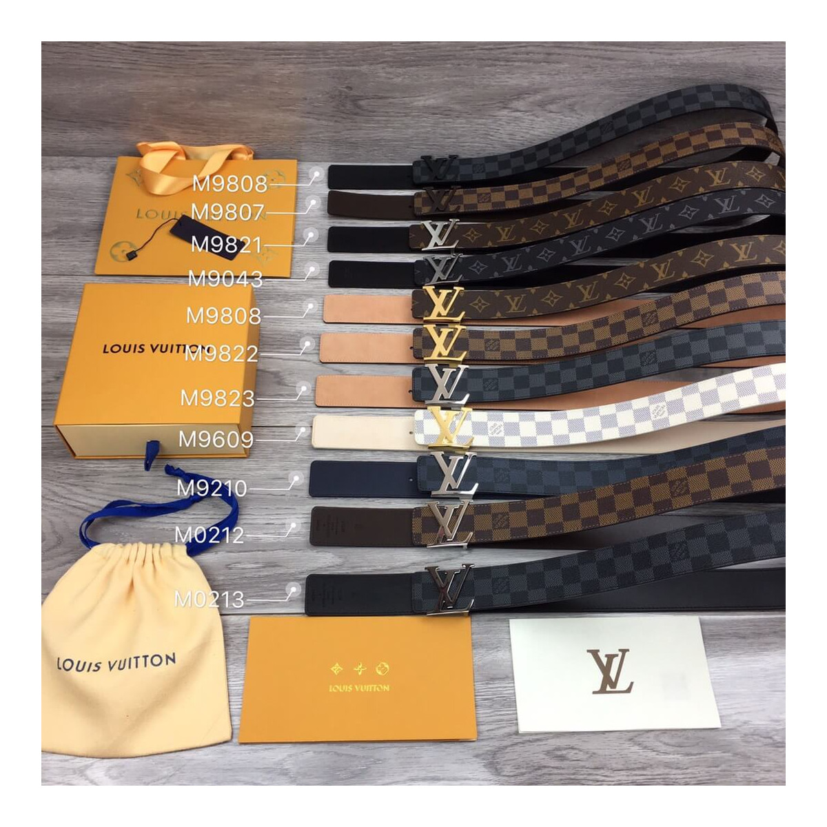 Louis Vuitton Initiales 40mm Belt M9807