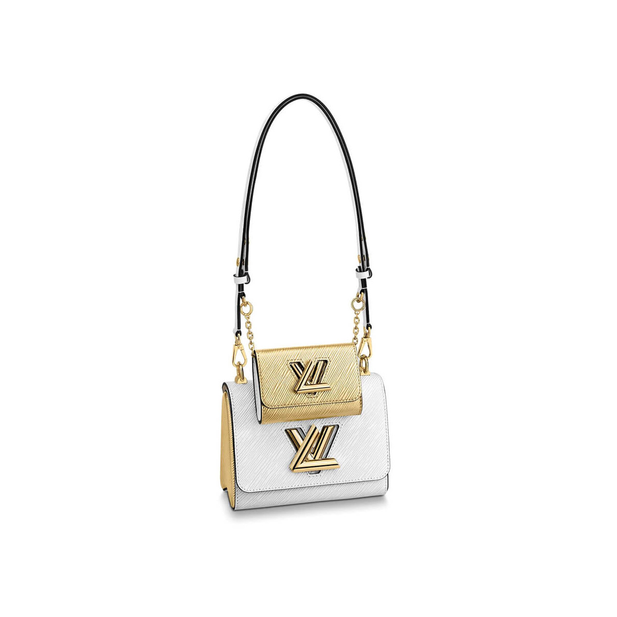 Louis Vuitton Twist PM And Twisty M55685 White/Gold