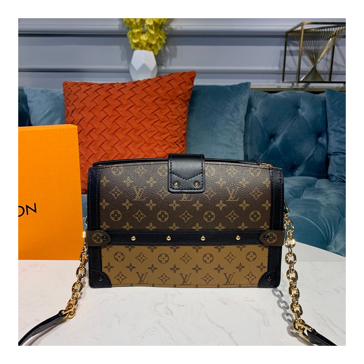 Louis Vuitton Trunk Clutch M43596