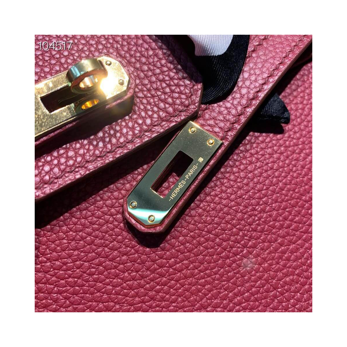 Hermes Original Togo Birkin 25cm Gold Hardware