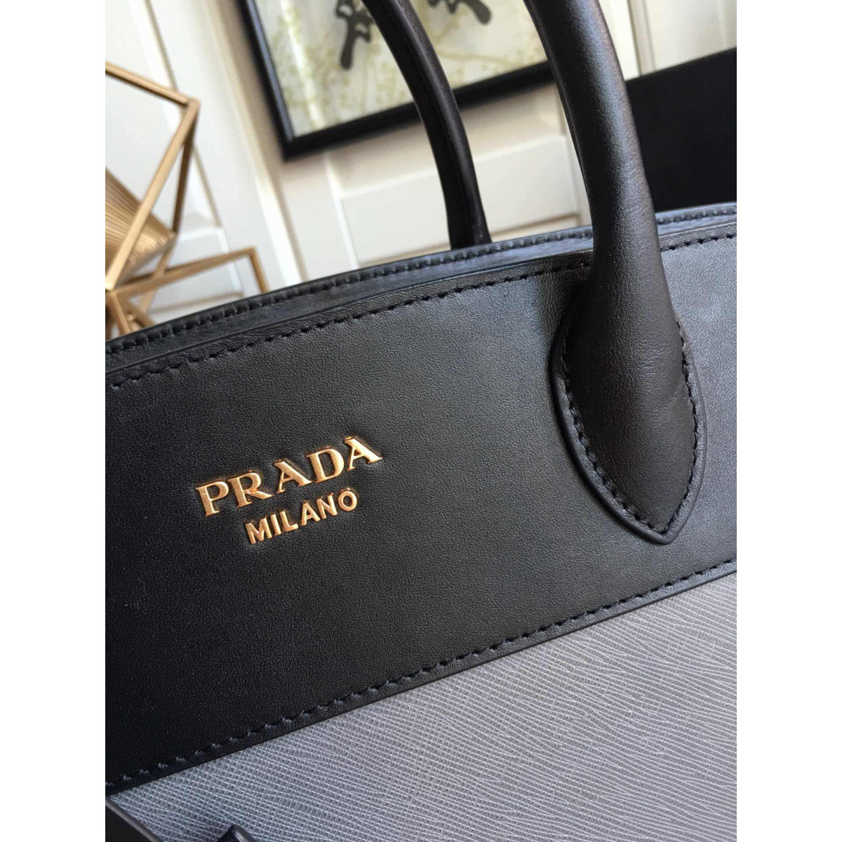 Prada Saffiano Leather Esplanade Bag 1BA047