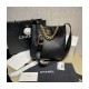 Chanel Hobo Handbag Calfskin Black AS2844