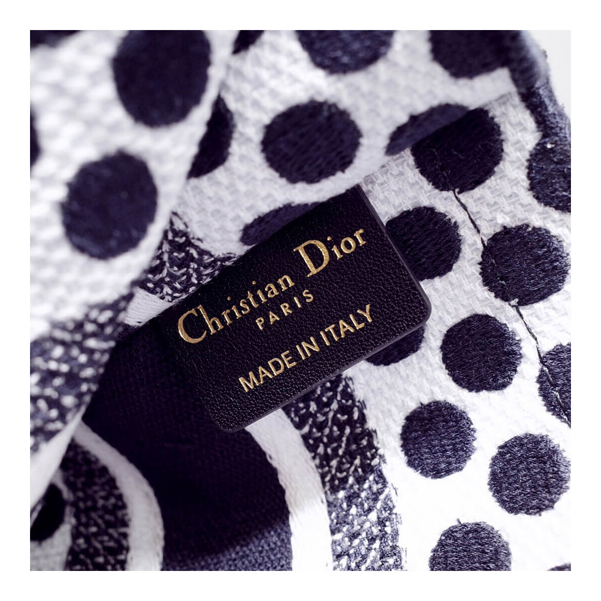 Dior Polkadot Dioramour Mini Book Tote Bag S5475