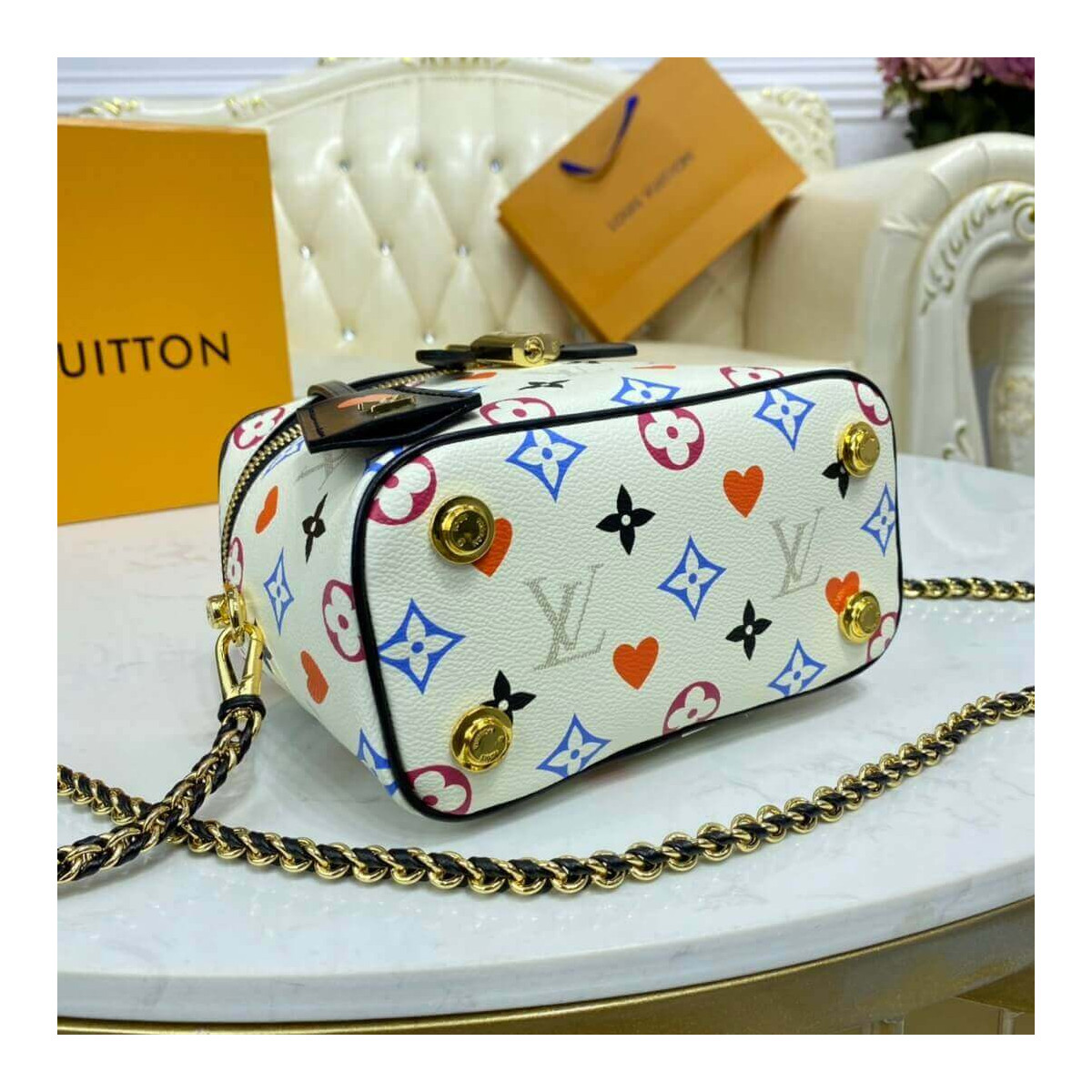 Louis Vuitton Game On Vanity PM Bag M57482 M57458