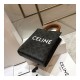 Celine Mini Vertical Cabas In Triomphe Canvas 193302