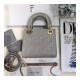 Christian Dior Patent Calfskin Mini Lady Dior Bag M0505