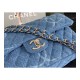 Chanel Denim Classic Flap Medium Bag AS2071