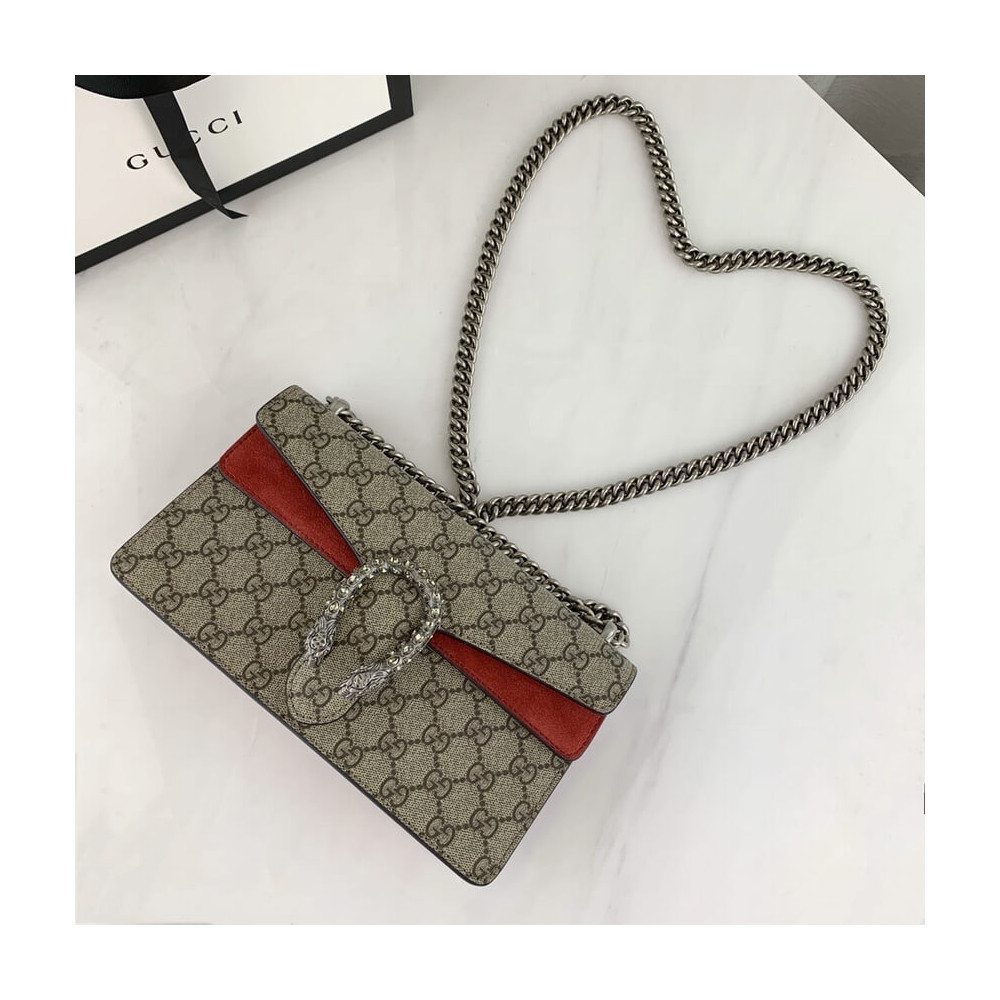 Gucci Dionysus GG Canvas Small Shoulder Bag 499623