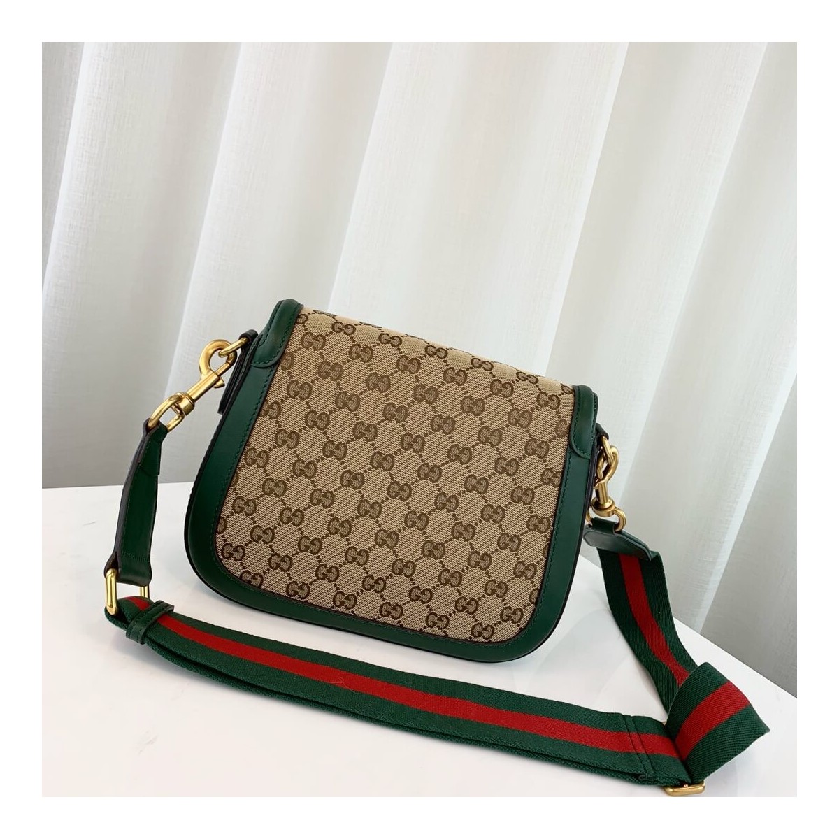 Gucci Lady Web Original GG Shoulder Bag 383848