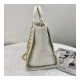 Chanel Deauville Tote 38cm Canvas Bag A66941 White/Gold