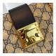 Gucci Padlock Small GG Bees Shoulder Bag 498156