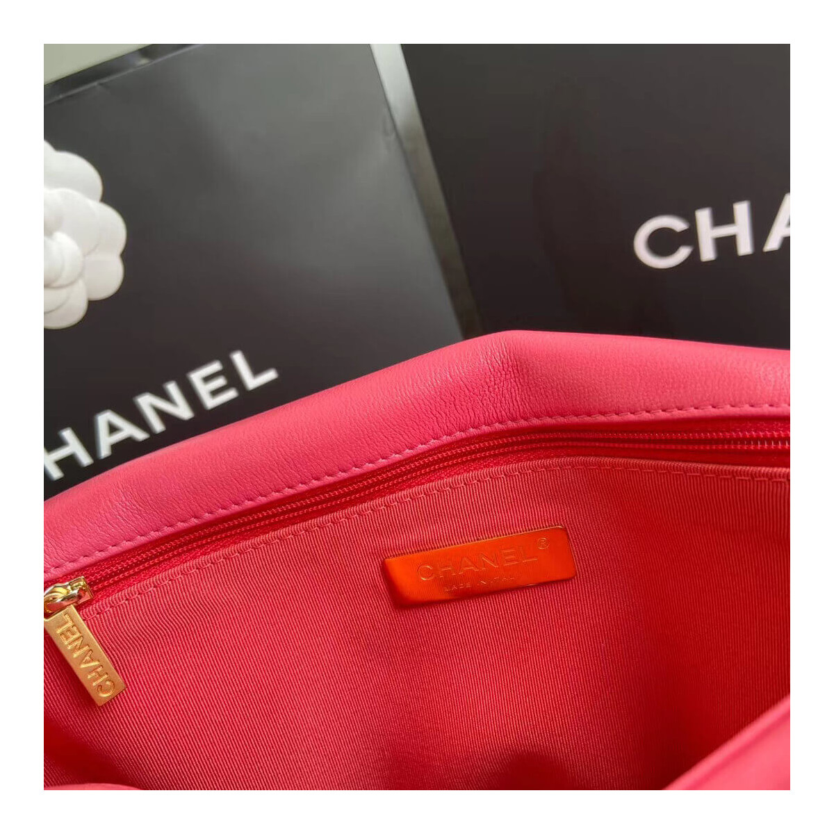 Chanel 19 Lambskin Flap Bag AS1160